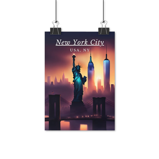 "New York City" -City Poster