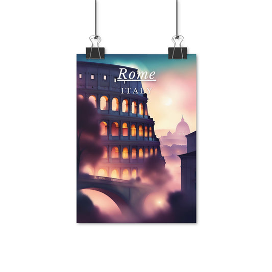 "Rome, Italy" -City Poster
