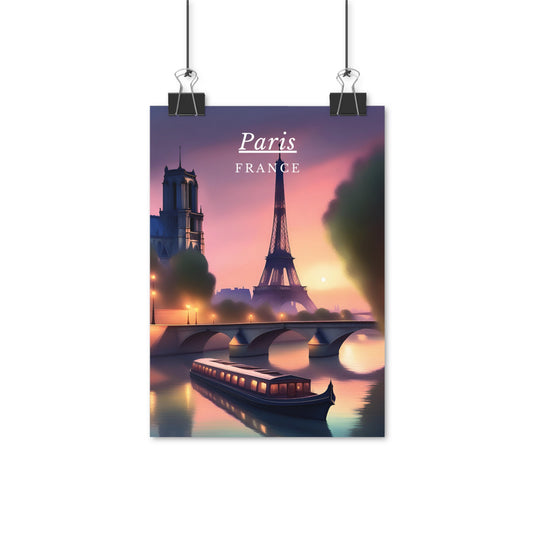 "Paris, France" -City Poster